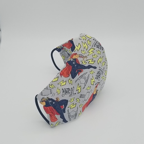 Handmade THOR facemask with filter pocket Avengers - Picture 2 of 8